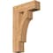 Ekena Millwork Westlake Block Smooth Bracket, Western Red Cedar, 5 1/2"W x 20"D x 32"H BKT06X20X32WTL05SWR - alternate 1